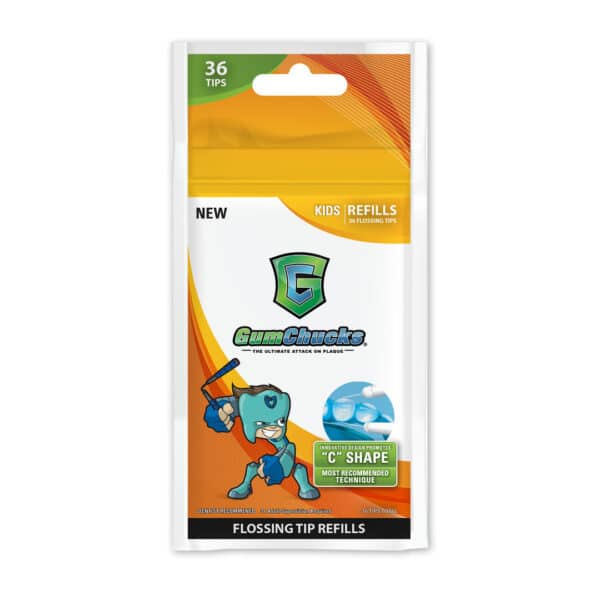 GumChucks Kids Flossing Tip Refills