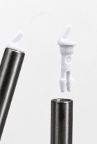 Insert a fresh tip for the next use